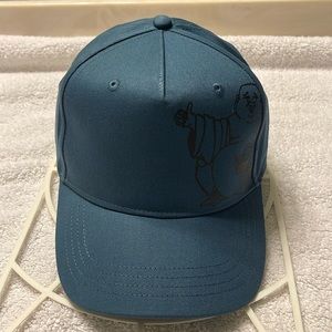 True Religion Blue Black Buddha Snapback  Baseball Cap $59 New
